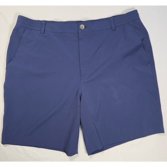 Southern Proper Flat Front Cotton Shorts Navy Size 38 - Picture 1 of 9
